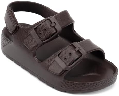 ChayChax Toddler Boys Girls Double Buckle Sandals Children's Adjustable Back Strap Water Sandal