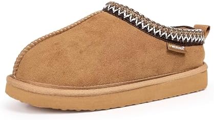 CIOR Boys Girls Memory Foam Slippers Kids House Fuzzy Indoor Outdoor Slip On Clogs for Little Kid Big Kid