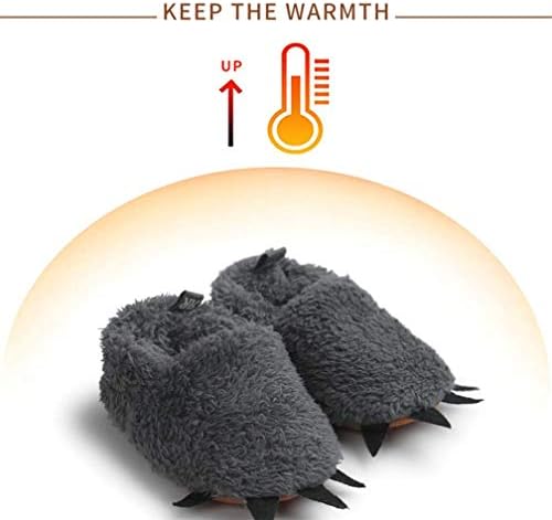 CoKate Baby Boys Girls Soft Plush Slippers Animal Boots Toddler Infant Crib Shoes Winter House Shoes