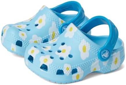 Crocs Classic Littles Clogs (Infant) Tinted Glass 2-3 Medium