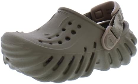 Crocs Echo Infant/Toddler Shoes Size 4 Color: Brown/Khaki-Brown