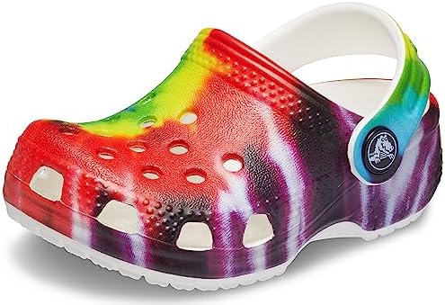 Crocs Kids' Classic Tie Dye Clogs