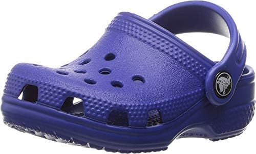 Crocs Unisex-Baby Classic Littles Clogs Baby Shoes Cerulean Blue 2-3 Infant