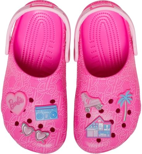 Crocs Unisex-Child Classic Barbie Clogs (Little Big Kid)