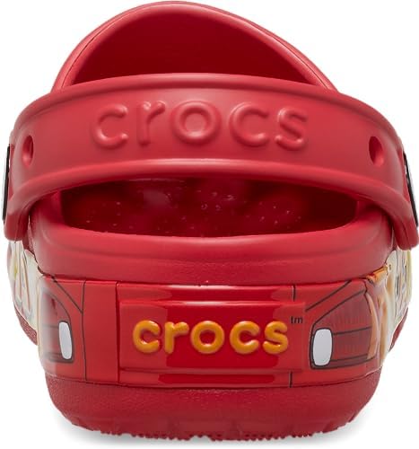 Crocs Unisex-Child Crocband Cars Lightning McQueen Clogs Light Up Shoes