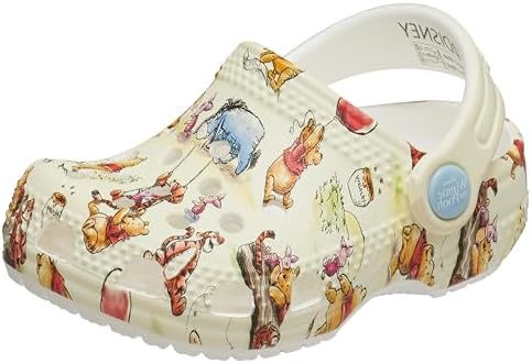Crocs Unisex-Child Infant Littles Clogs Baby Shoes for Girls and Boys Winnie The Pooh 2-3 Infant