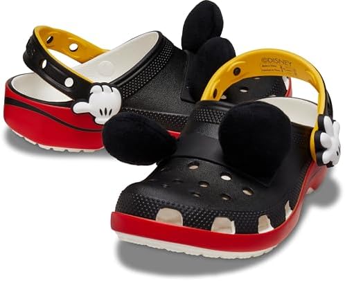 Crocs Unisex-Child Kids' Disney Clog Mickey Minnie Mouse Shoes
