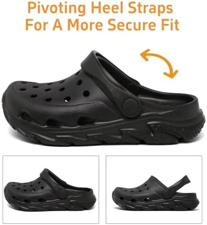 Cubufly Kids Boys Girls Clog Garden Shoes Slip On Slide Sandals Beach Water Shoes For Toddler/Little Kid/Big Kid/Children