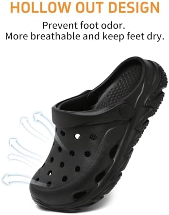 Cubufly Kids Boys Girls Clog Garden Shoes Slip On Slide Sandals Beach Water Shoes For Toddler/Little Kid/Big Kid/Children