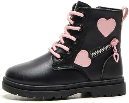 Daclay Kids Girls' Boots Children's Boots Outdoor Boots Girls' Plush Short Boots Boys' Boots