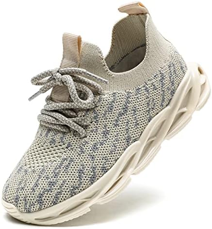 DADAWEN Toddler/Little Kid Boys Girls Lightweight Breathable Sneakers Strap Athletic Tennis Shoes for Running Walking