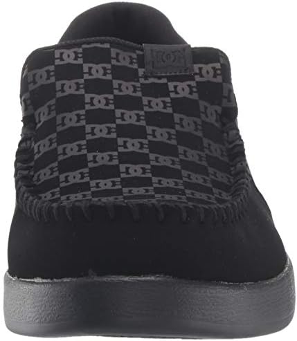 DC Men's Villain Slip On Low Top Slipper Casual Sneaker Shoe