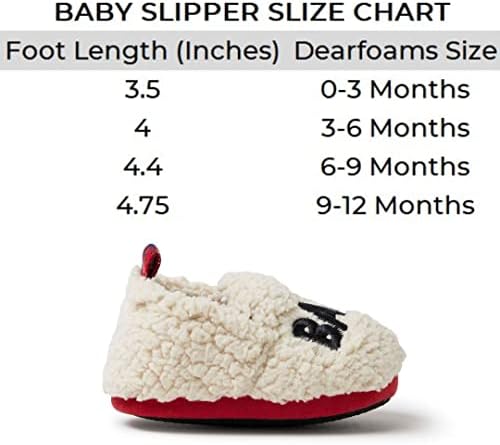 Dearfoams Easter Basket Stuffers Gifts For Kids Toddler Lil Bear And Baby Bear Slipper