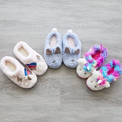 Dearfoams Unisex-Child Kids Toddlers Whimsical Animal Critter Washable Slipper