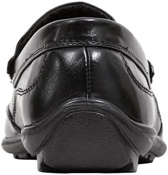 Deer Stags Boys' Booster Driving Moc Slip-On Loafer Flats Dress Shoes