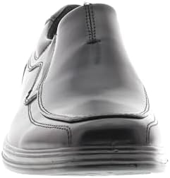 Deer Stags Boys' Wise Slip On Youth Dress Shoes Loafers For Church Formal School Uniform / Black