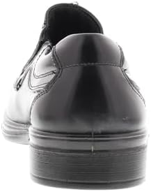 Deer Stags Boys' Wise Slip On Youth Dress Shoes Loafers For Church Formal School Uniform / Black