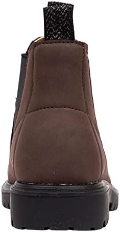Deer Stags Kids Unisex Brown Leather Casual Winter Bootie 9 Months