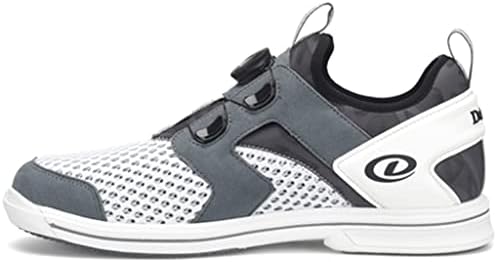 Dexter Mens Bowlng ShoeDexter Mens SST 8 Power Frame BOA Bowling Shoes - - WideWhite/Black 11.5 W US