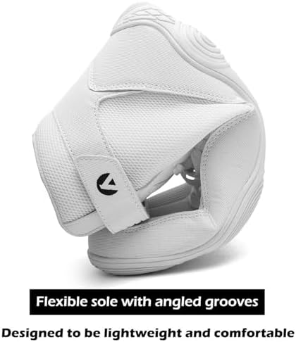 DimaiGlobal Men's Wrestling Shoe Fitness Sneaker Boxing Shoes Zero Drop Sole High Top Fighting Shoes Taekwondo Karate Martial Arts Training Shoes