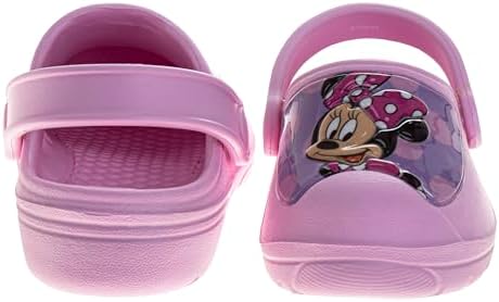 Disney Mickey Mouse And Minnie Mouse Clog Sandals Closed Toe Backstrap Baby Boy And Girl Slip On Slides Quick Dry Water Pool Shoes (Sizes: 2-4 Infant / 5 Toddler)