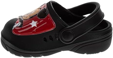Disney Mickey Mouse And Minnie Mouse Clog Sandals Closed Toe Backstrap Baby Boy And Girl Slip On Slides Quick Dry Water Pool Shoes (Sizes: 2-4 Infant / 5 Toddler)
