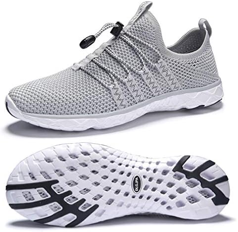 DLGJPA Men's Lightweight Quick Drying Aqua Water Shoes Athletic Sport Walking Shoes