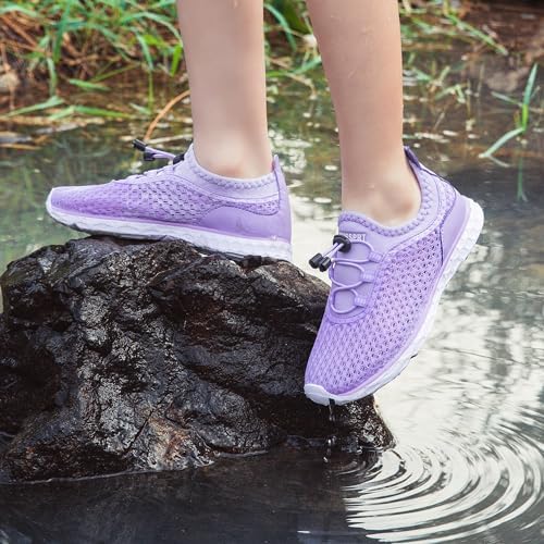 DOUSSPRT Water Shoes For Kids Boys Girls Quick Dry Beach Sports Swim Pool Aqua Shoes For Toddler/Little Kid/Big Kid