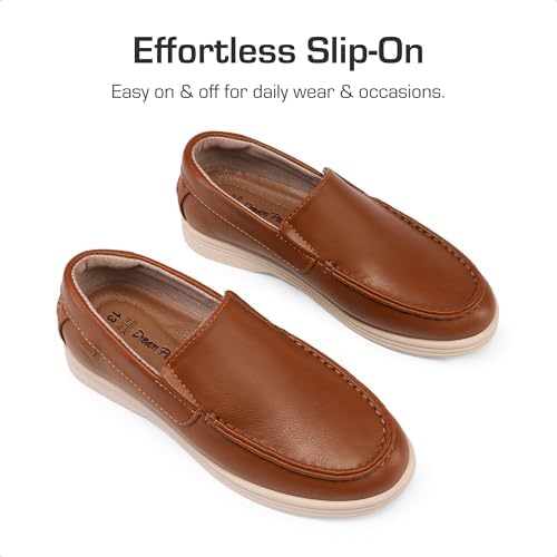 DREAM PAIRS Boys Dress Shoes Slip-On Loafers Casual Flat Shoes (Toddler/Little Kid/Big Kid)