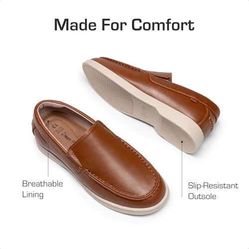DREAM PAIRS Boys Dress Shoes Slip-On Loafers Casual Flat Shoes (Toddler/Little Kid/Big Kid)