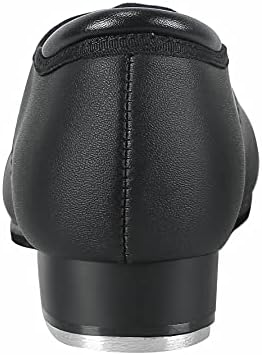 Dynadans Manmade Leather Slip On Tap Shoe Dance Shoes For Women And Men's Dance Shoes