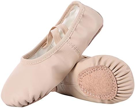 Dynadans Soft Leather Ballet Shoes/Ballet Slippers/Dance Shoes (Toddler/Little/Big Kid/Women) …