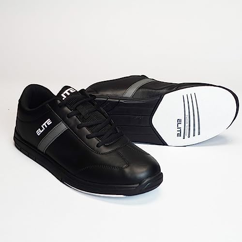 ELITE Men's Basic Bowling Shoes - Universal Sliding Soles Lightweight And Comfortable