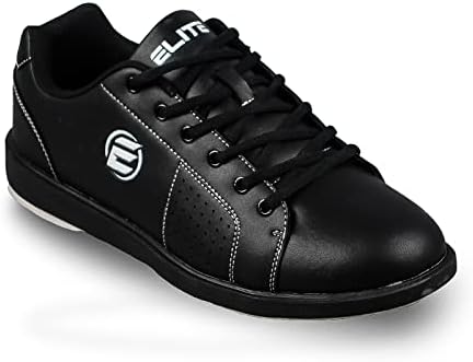 ELITE Men's Classic Bowling Shoes - Medium Width Universal Soles