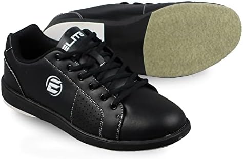 ELITE Men's Classic Bowling Shoes - Medium Width Universal Soles