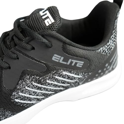 ELITE Men's Freedom USA Flag Bowling Shoes - Universal Sliding Soles Lightweight Comfortable With Patriotic Design