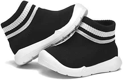 Engtoy Baby Shoes & Socks - Non-Slip Breathable Slippers With Soft Rubber Sole - Baby Boys & Girls Slip On Sneakers