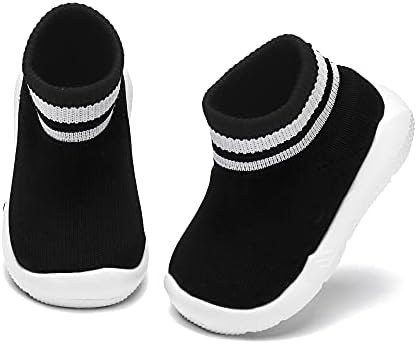 Engtoy Baby Shoes & Socks - Non-Slip Breathable Slippers with Soft Rubber Sole - Baby Boys & Girls Slip On Sneakers