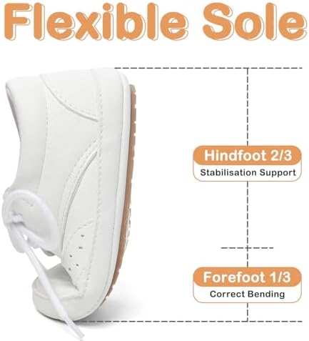 ESTAMICO Baby Boys Shoes Prewalker PU Sneakers
