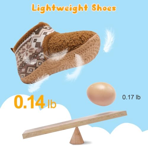 FEETCITY Baby Booties Girls Boys Infant Slippers First Walkers Shoes Warm Socks Newborn Crib Shoes
