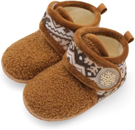 FEETCITY Baby Booties Girls Boys Infant Slippers First Walkers Shoes Warm Socks Newborn Crib Shoes