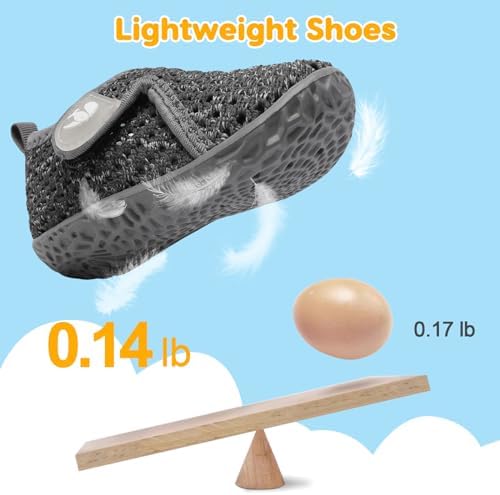 FEETCITY Baby Boys Girls Water Sport Shoes Barefoot Kids Aqua Socks Quick-Dry Beach Swim Pool Shoes