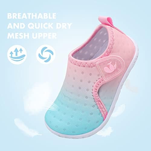 FEETCITY Baby Boys Girls Water Sport Shoes Barefoot Kids Aqua Socks Quick-Dry Beach Swim Pool Shoes