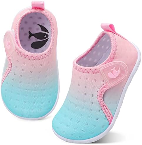 FEETCITY Baby Boys Girls Water Sport Shoes Barefoot Kids Aqua Socks Quick-Dry Beach Swim Pool Shoes