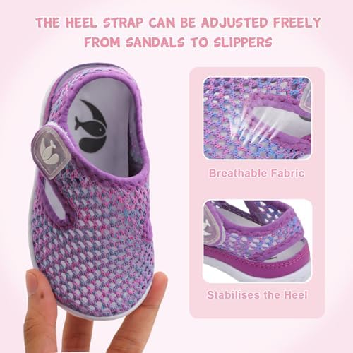 FEETCITY Baby Girl Boys Sandals Slippers Infant First Walker Shoes Summer Crib Shoes