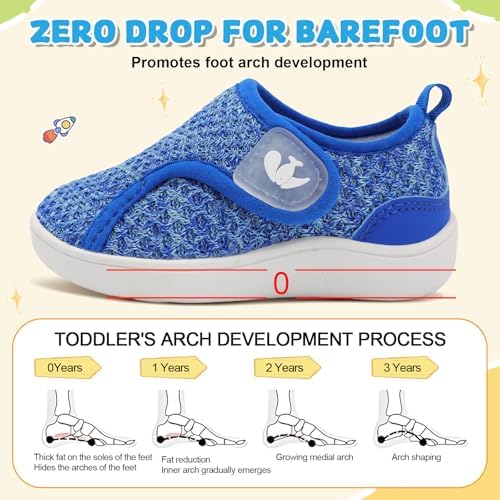 FEETCITY Wide Baby Shoes First Walking Shoes Baby Slip On Shoe Infant Sneakers Boys Girls School Shoe