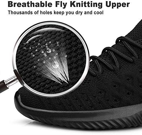 Feethit Mens Slip On Walking Shoes Lightweight Breathable Non Slip Running Shoes Comfortable Fashion Sneakers For Men