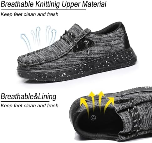 Felabo Kids Boys Girls Slip-On Casual Loafer(Toddler/Little Kid/Big Kid)