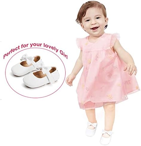 Felix & Flora Soft Sole Baby Shoes - Infant Baby Walking Shoes Moccasinss Rubber Sole Crib Shoes