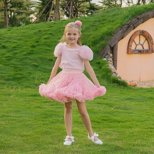 Felix & Flora Toddler Flower Girl Dress Shoes - Girl Ballet Flats Party School Shoes Wedding